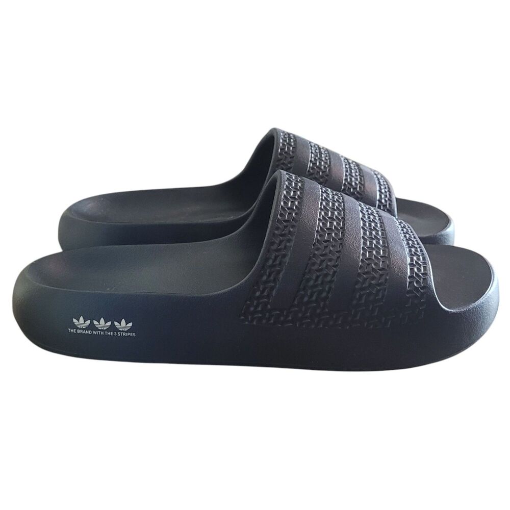 Adidas Women's Adilette‎ Ayoon Sandals Slides Women's Size 7.5 - 8 Core Black